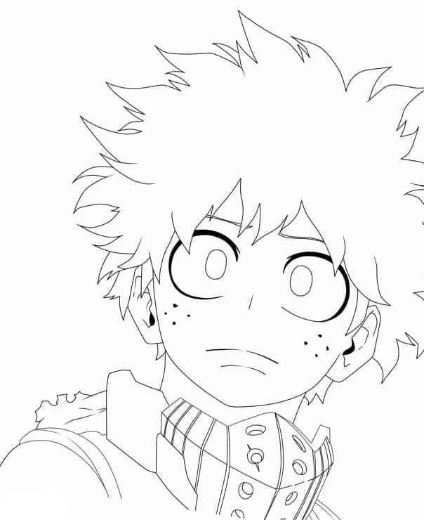 Izuku Midoriya Sad Face