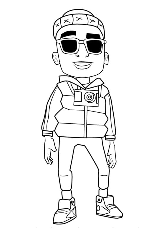 Jamie from Subway Surfers