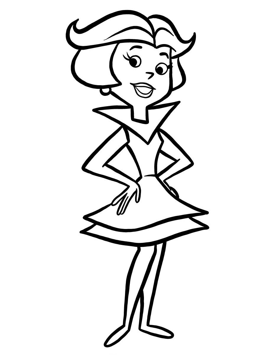 George Jetson 1 Coloring Play Free Coloring Game Online 9074