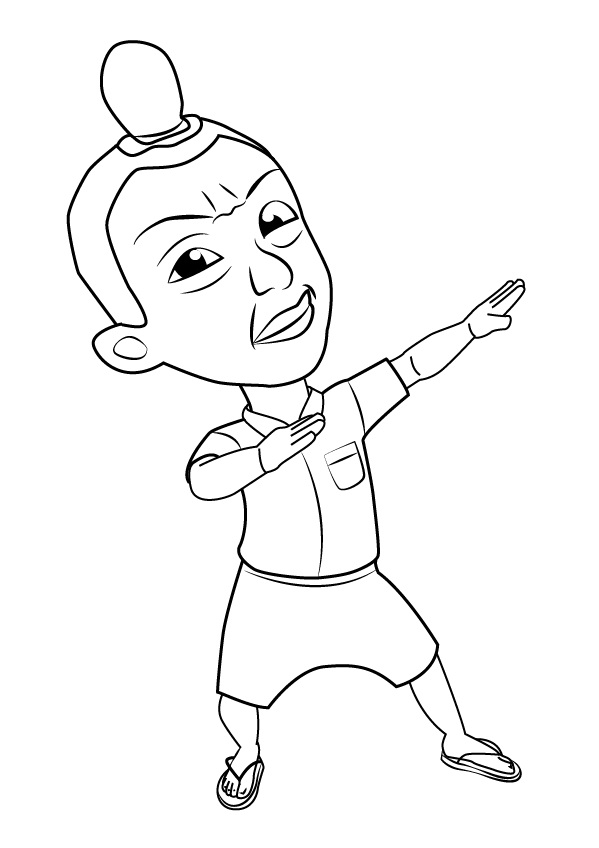 Jarjit from Upin and Ipin