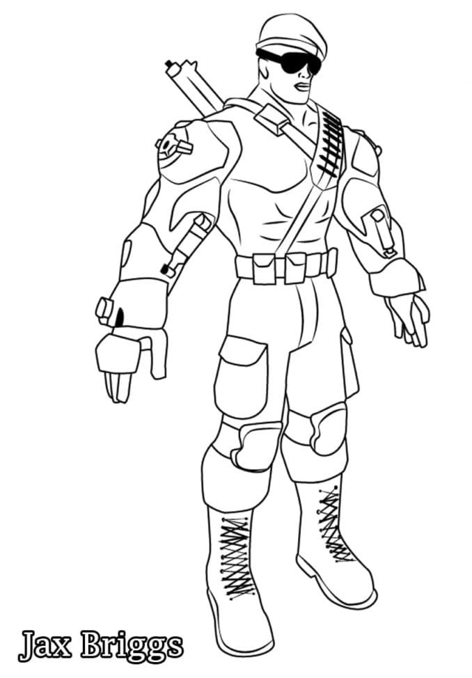 Jax Briggs Mortal Kombat