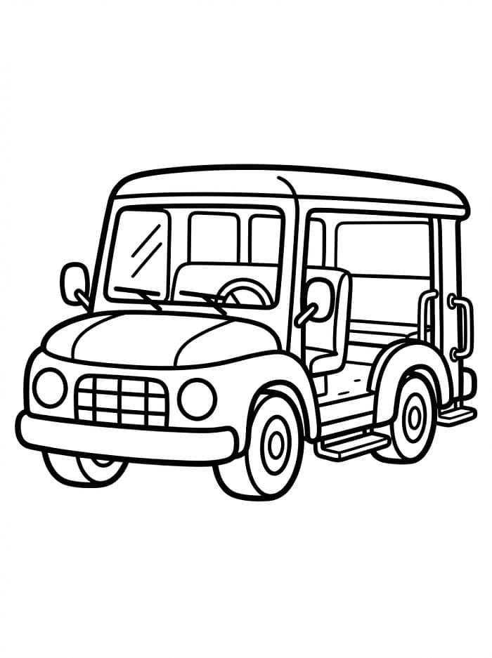 Jeepney Free Printable