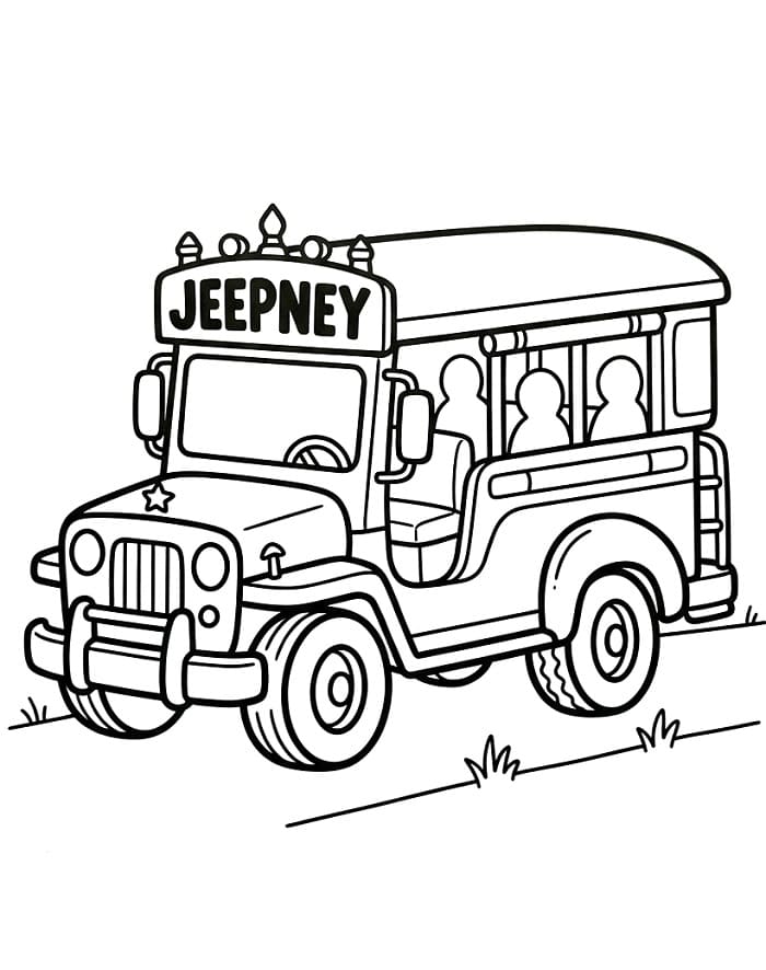 Jeepney Printable