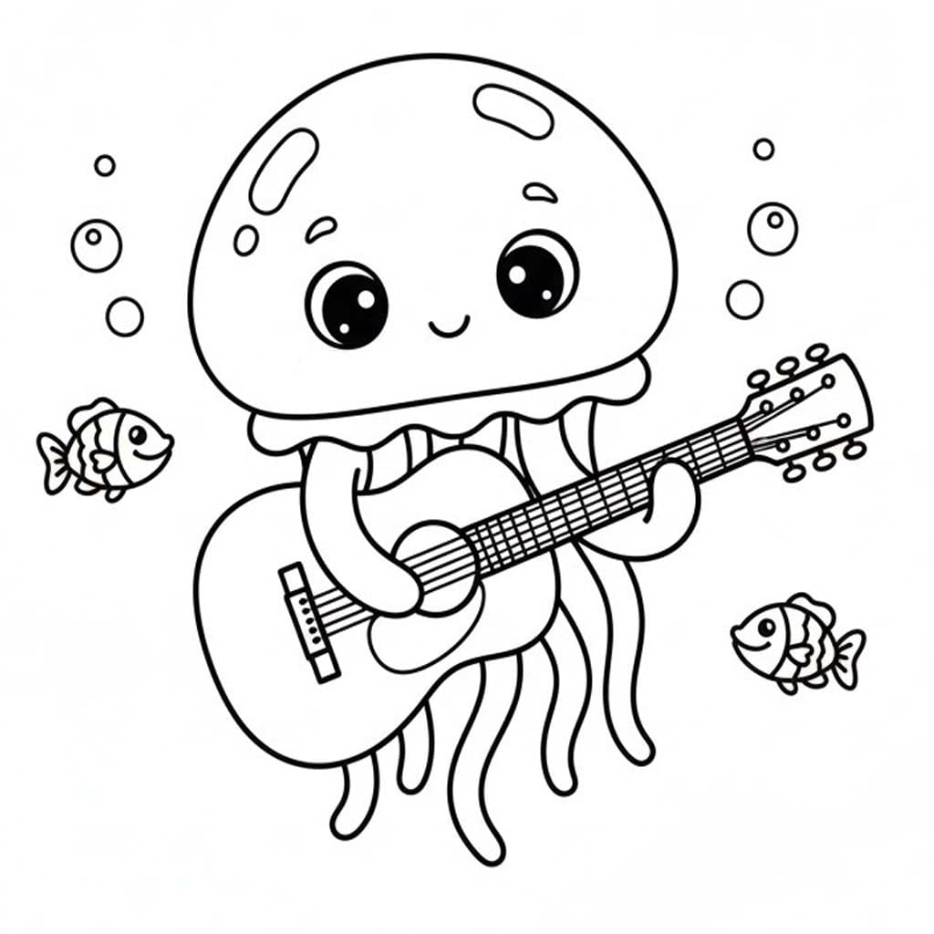 JellyFish Free Printable