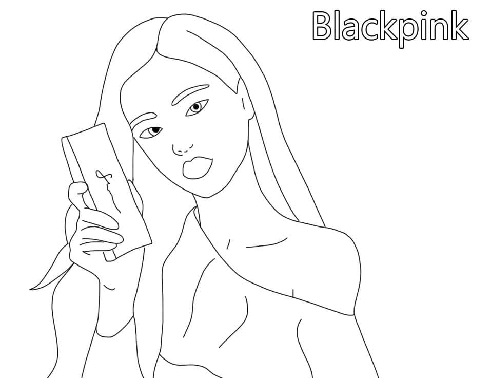 Jennie Coloring Game Jennie