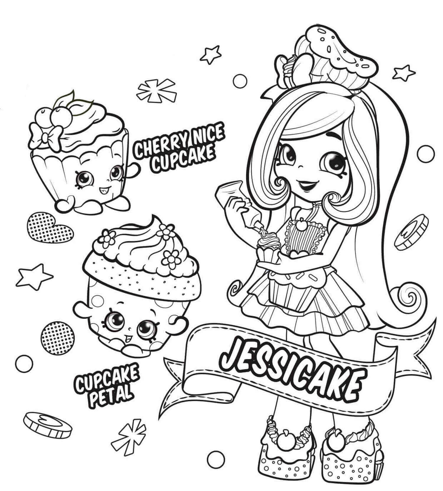 Shopkins Season 6 Coloring Games - Coloringgames.net