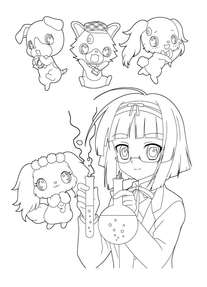 Jewelpets 21 Coloring Game Jewelpets 21