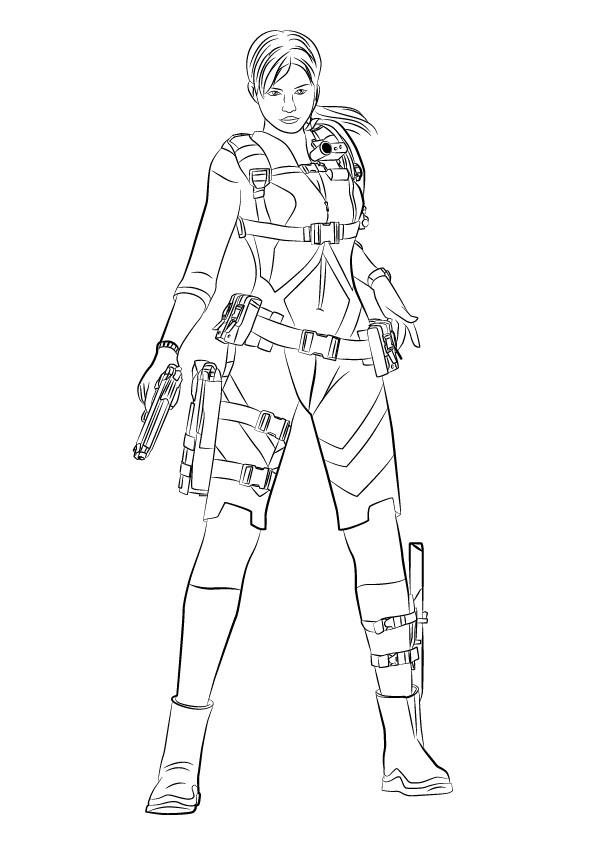Jill Valentine from Resident Evil