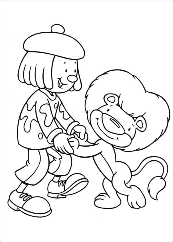 JoJo Tickle and Lion