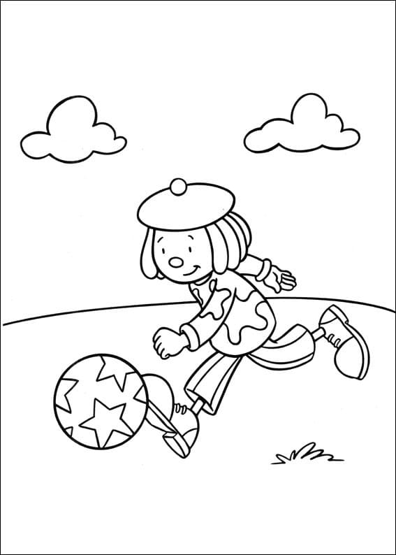 JoJo Tickle with Ball