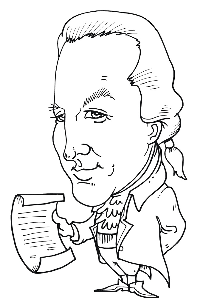 John Adams Caricature