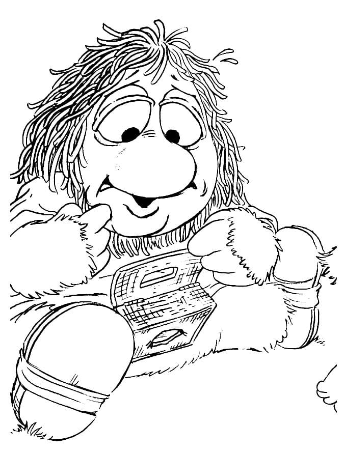 Junior Gorg from Fraggle Rock