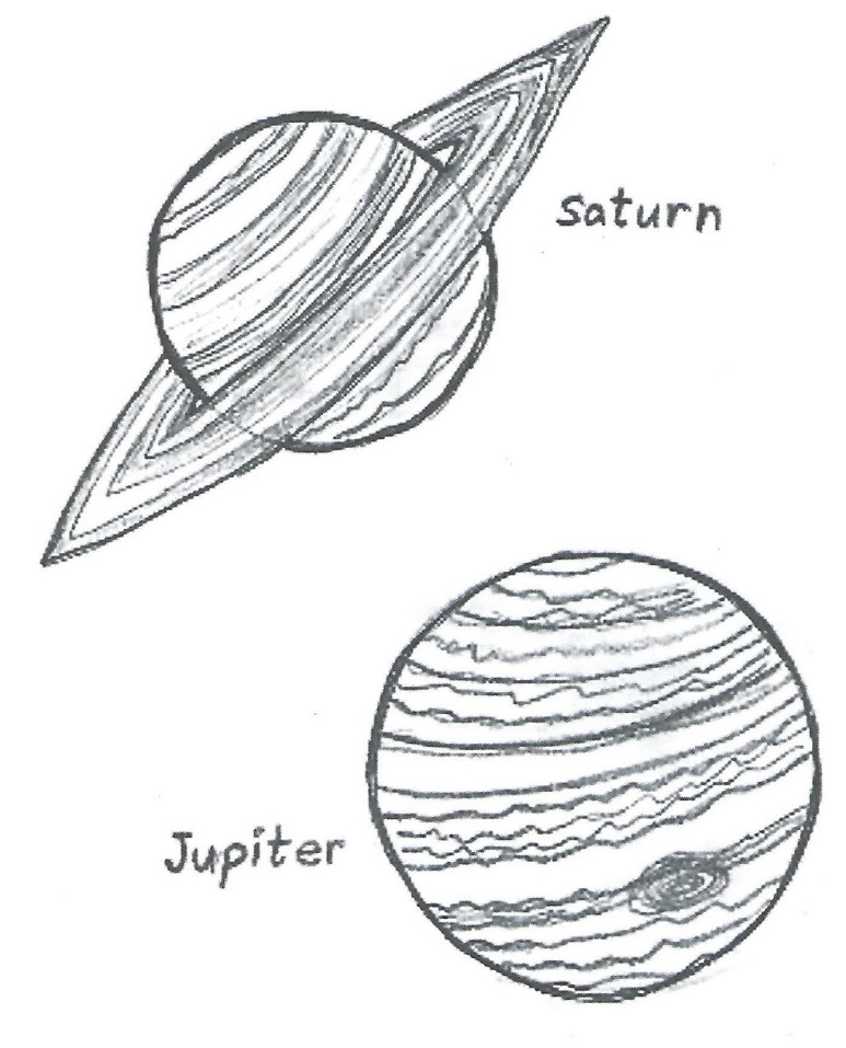 Jupiter and Saturn