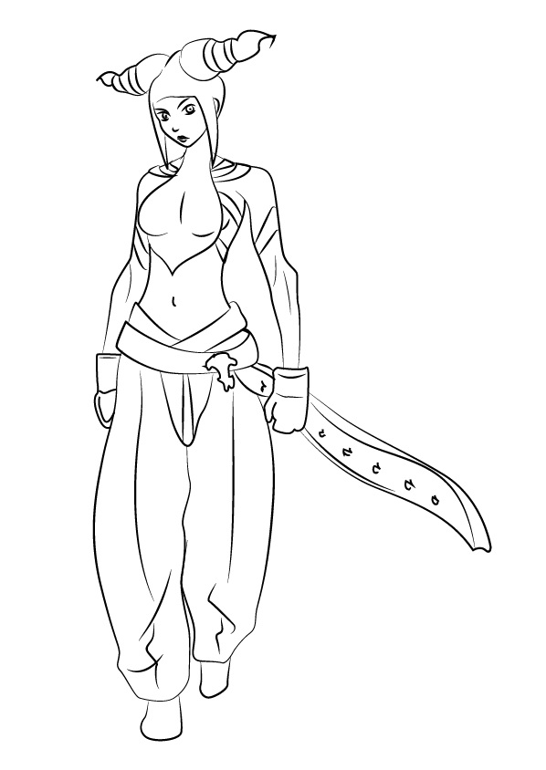 Juri from Street Fighter