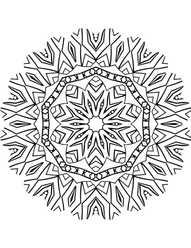 Kaleidoscope Mandala