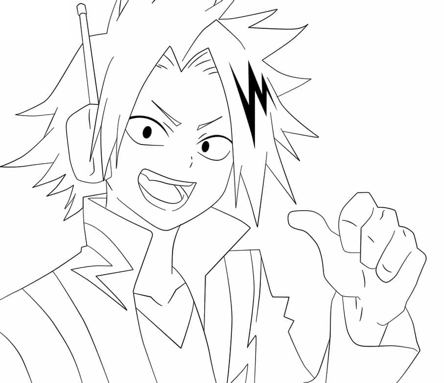 Kaminari Denki in My Hero Academia