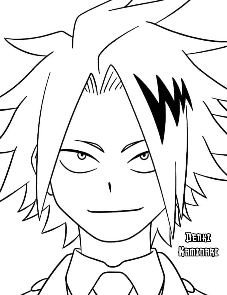 Kaminari from My Hero Academia
