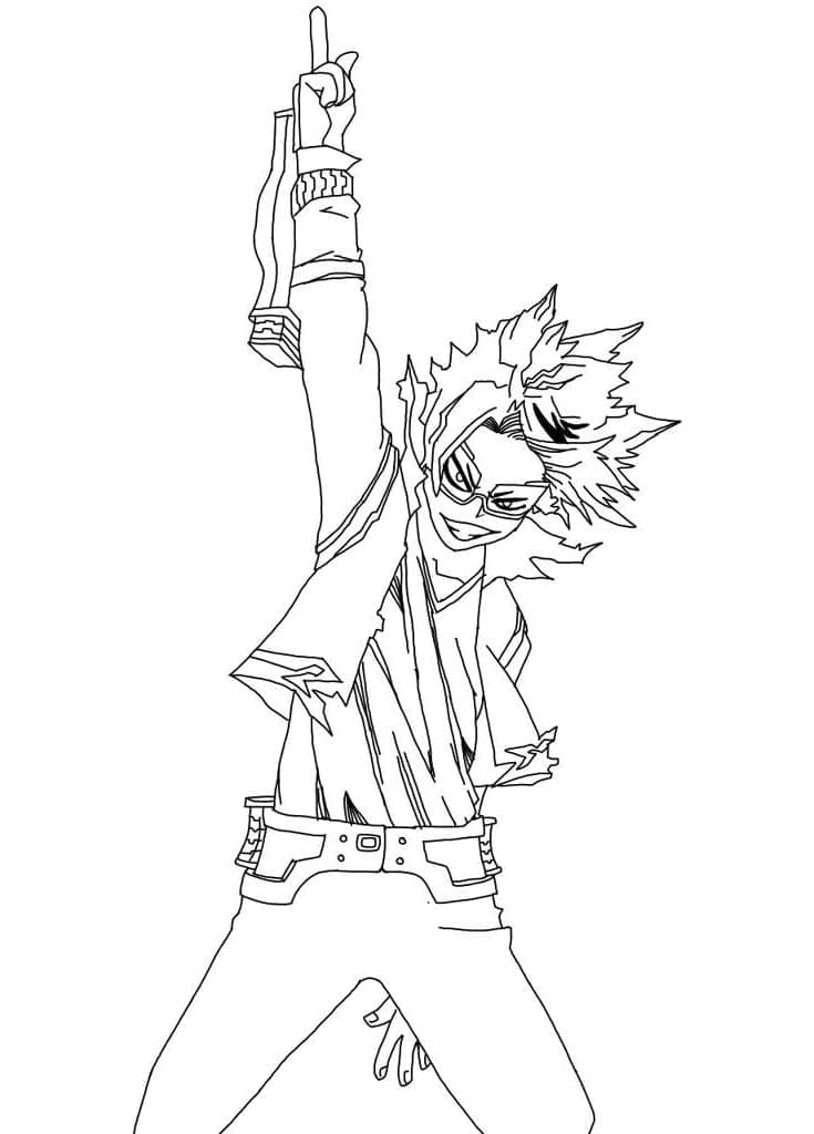 Kaminari in My Hero Academia