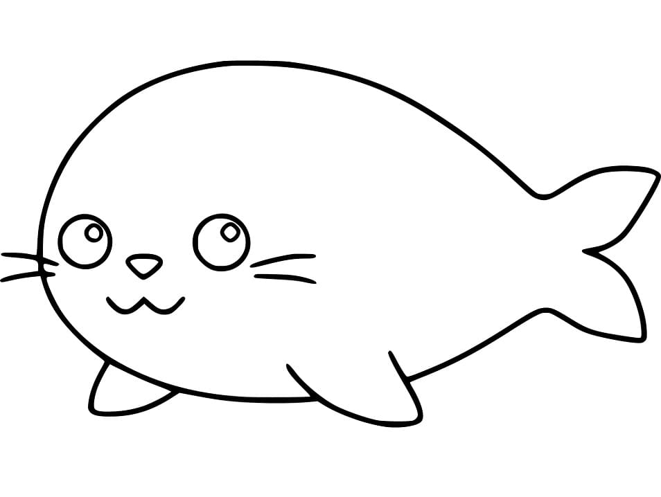 Kawaii Cute Seal
