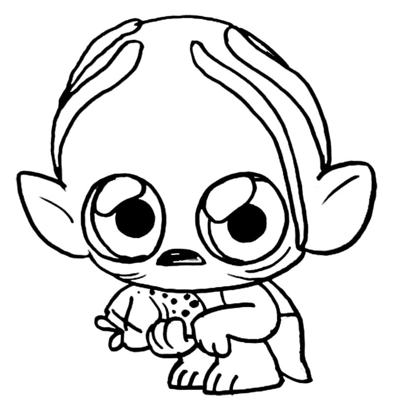 Kawaii Gollum