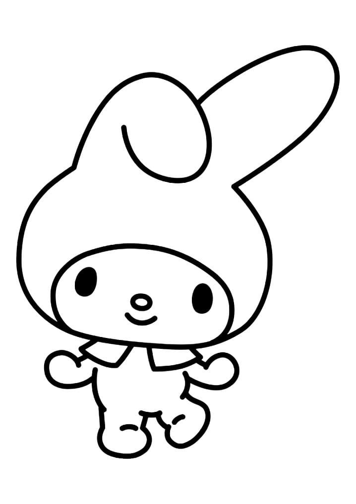 Kawaii My Melody Coloring Game Kawaii My Melody