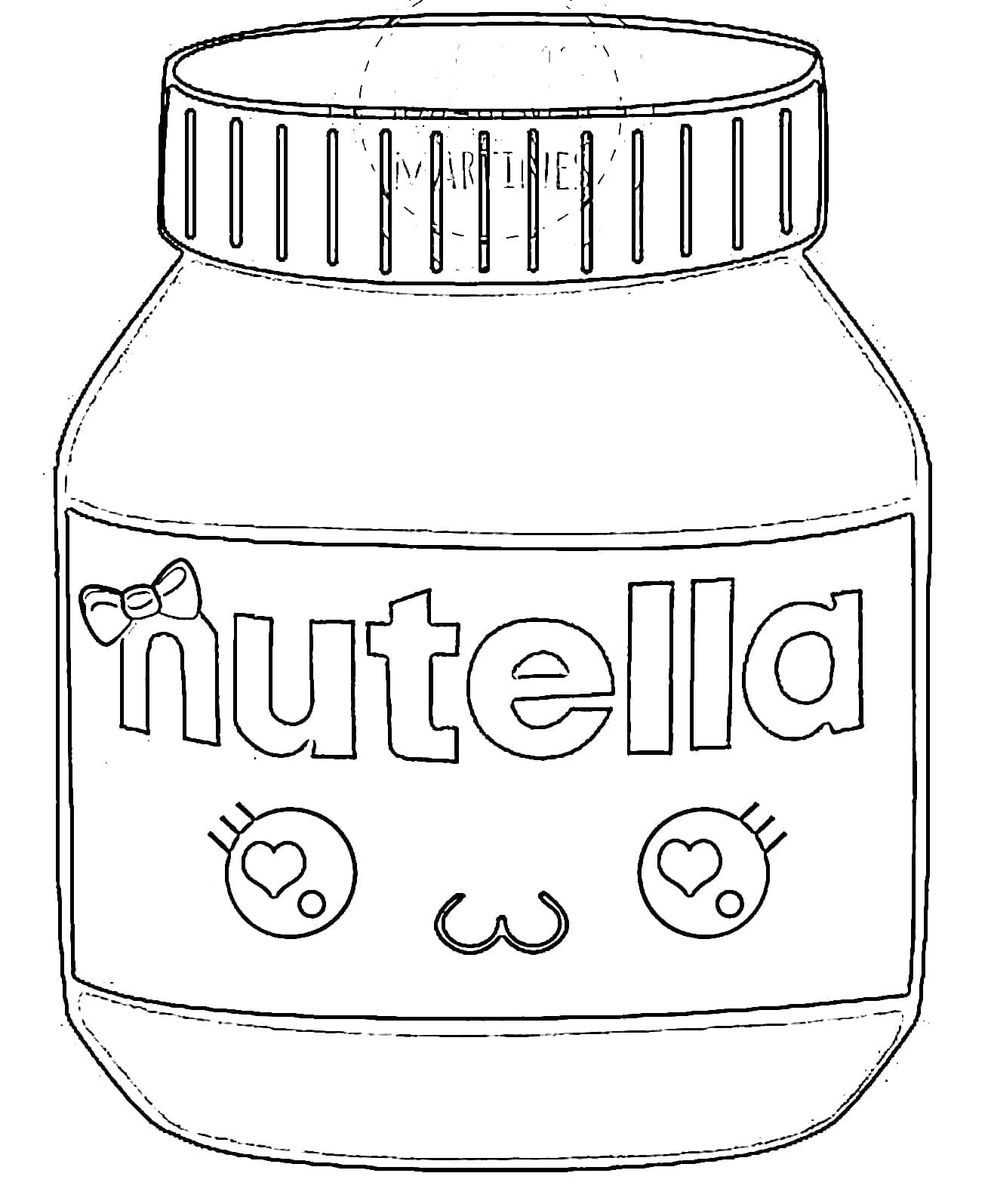 Kawaii Nutella 1