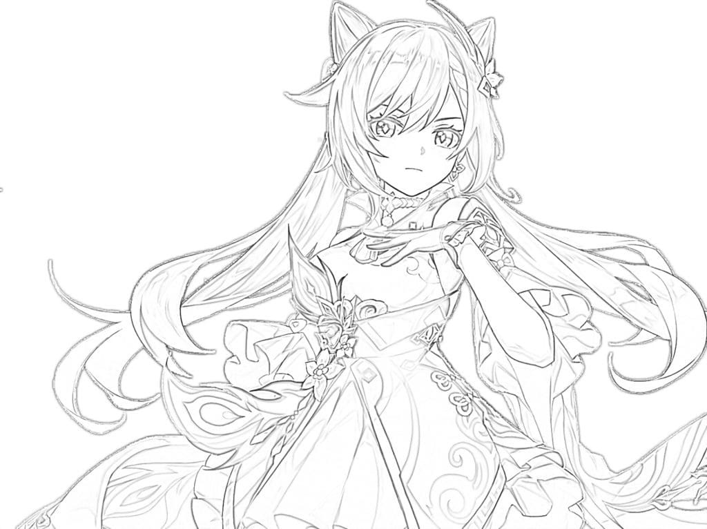 Keqing Genshin Impact 1