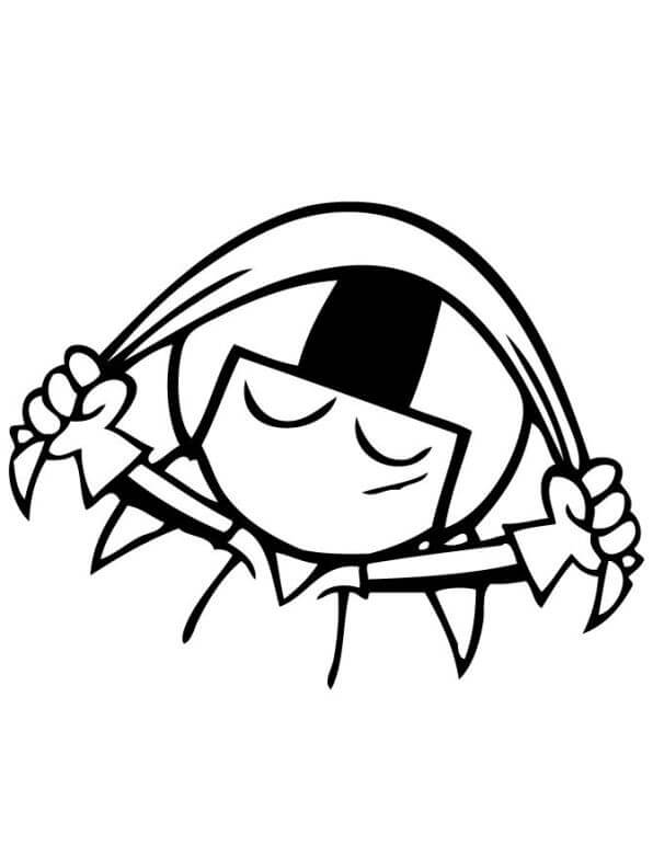 Kick Buttowski Cleaning Helmet Coloring Game Kick Buttowski Cleaning Helmet
