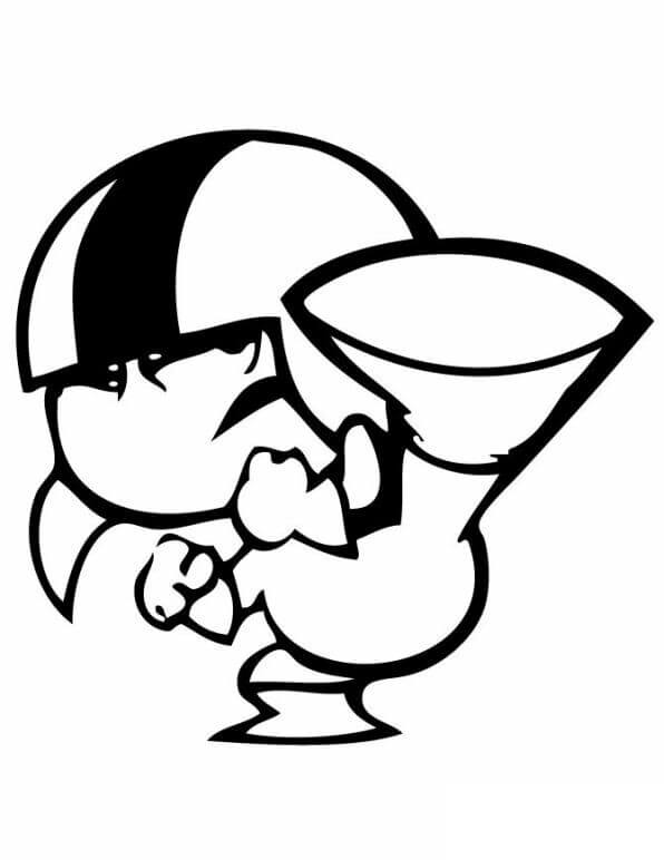 Kick Buttowski Kick Coloring Game Kick Buttowski Kick