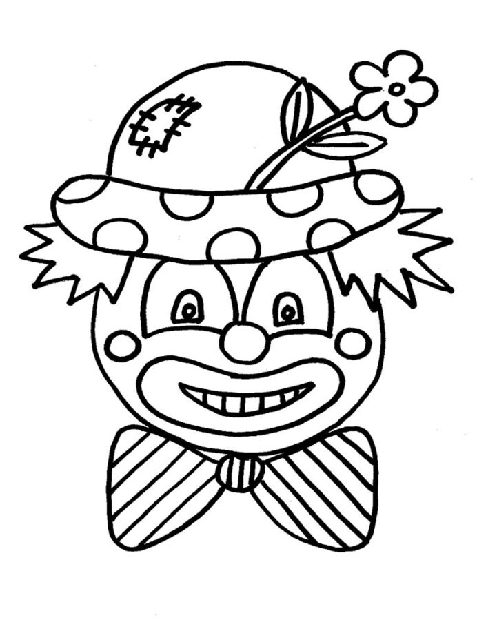 Kid Clown Coloring Game Kid Clown
