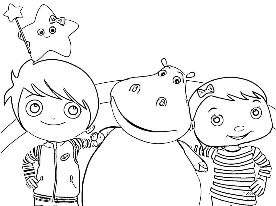 Kids Little Baby Bum Coloring Game Kids Little Baby Bum