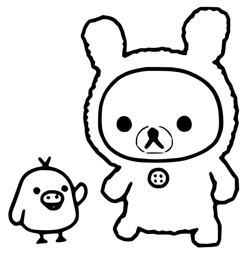 Kiiroitori and Korilakkuma