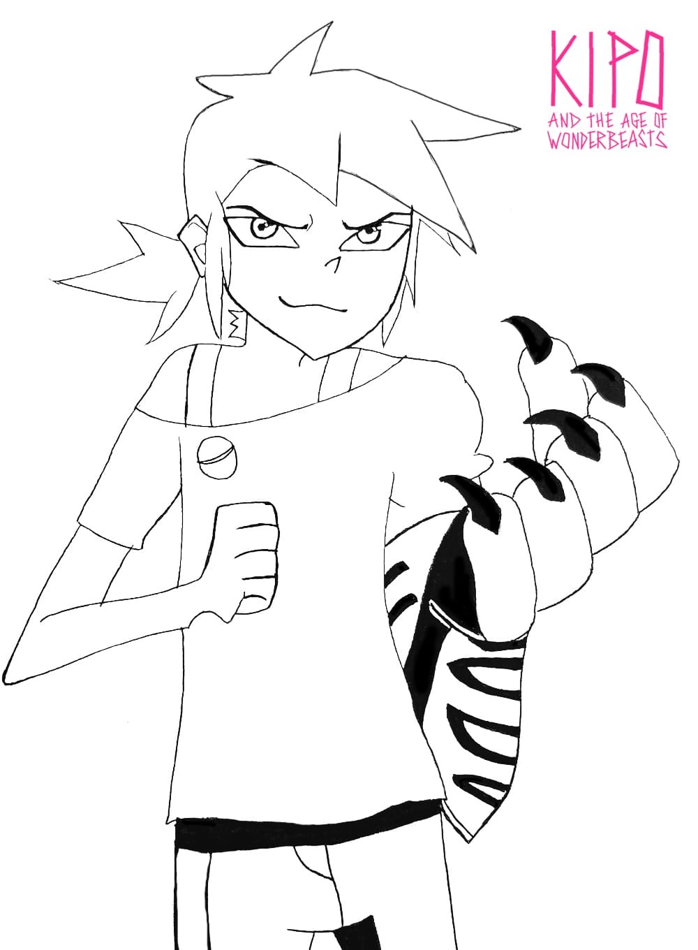 Kipo with Jaguar Hand