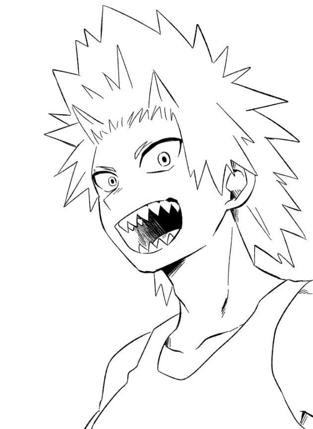 Kirishima is Smiling