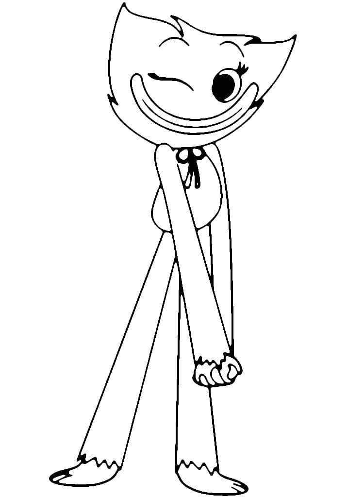 Kissy Missy from Poppy Playtime