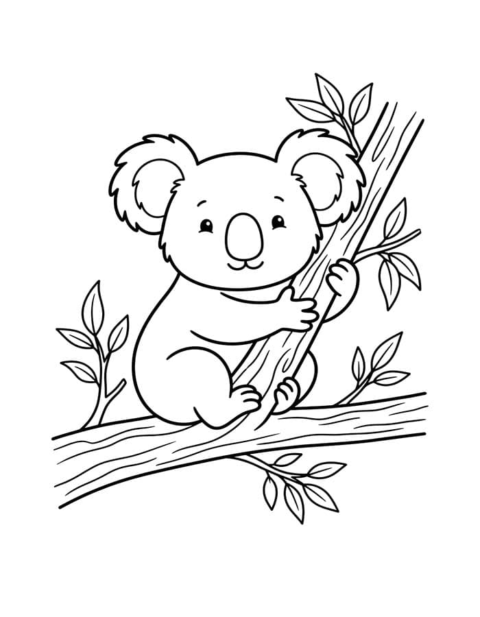 Koala Free Printable