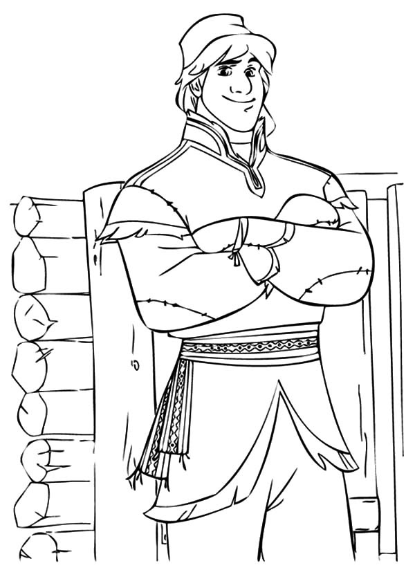Kristoff Coloring Game Kristoff