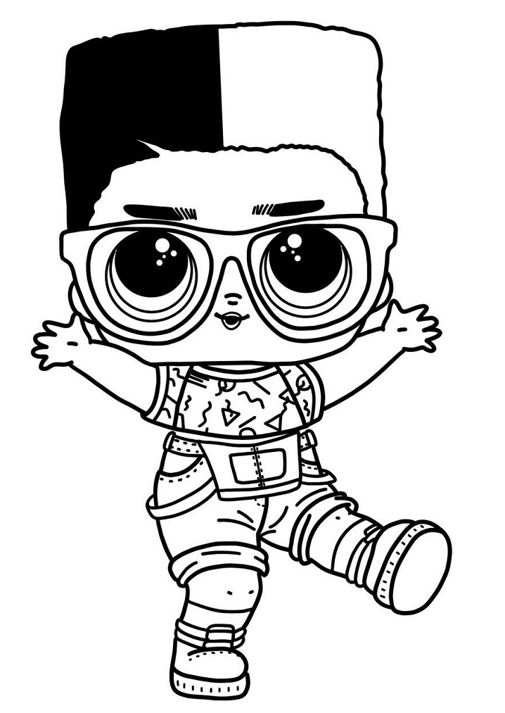 LOL Boys Boy Next Door Coloring Game LOL Boys Boy Next Door