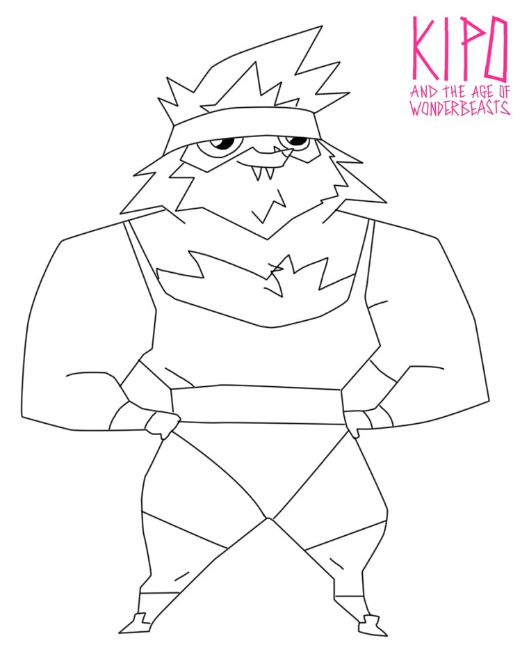 Label from Kipo and the Age of Wonderbeasts