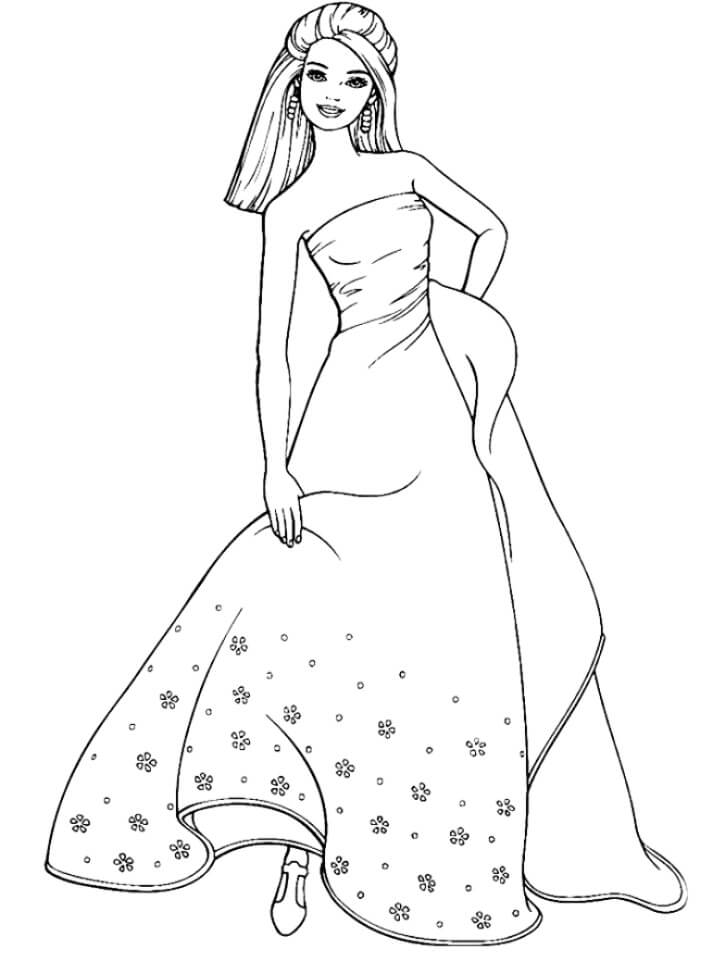 Lady in Dress