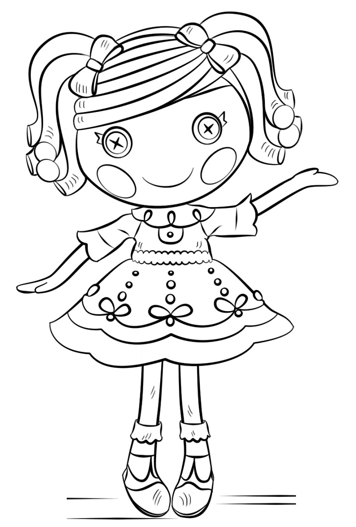 Lalaloopsy Coloring Games - ColoringGames.Net