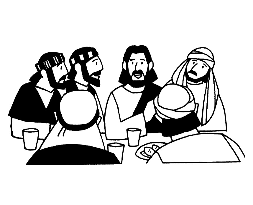 The Last Supper Coloring - Play Free Coloring Game Online