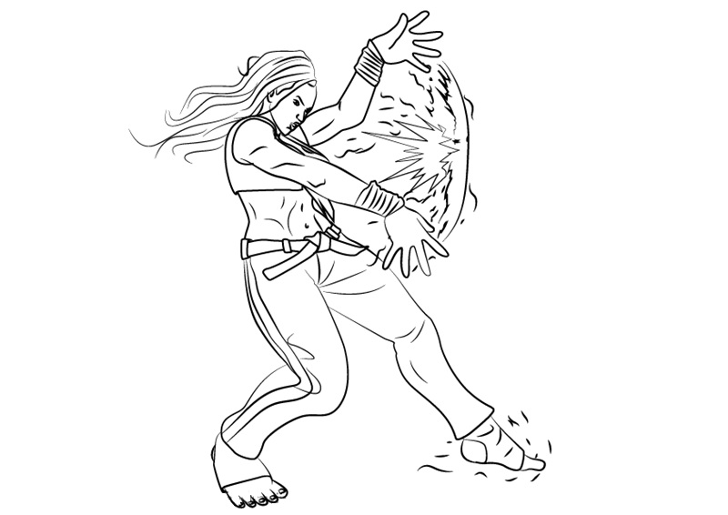 Laura from Street Fighter