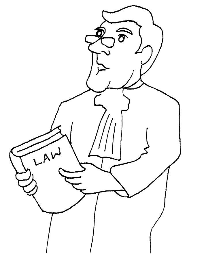 Lawyer 7 Coloring - Play Free Coloring Game Online