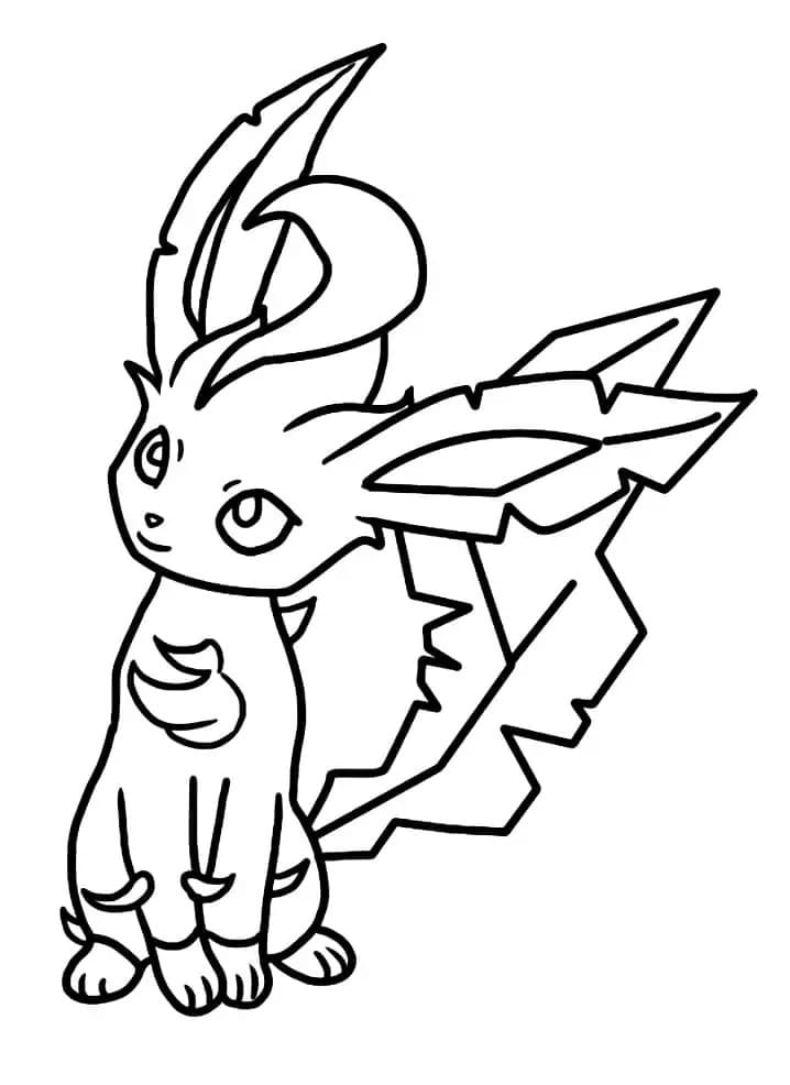 Leafeon Free Printable