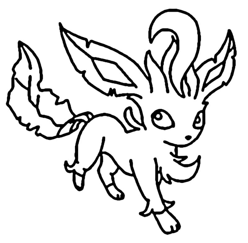 Leafeon Free Printable