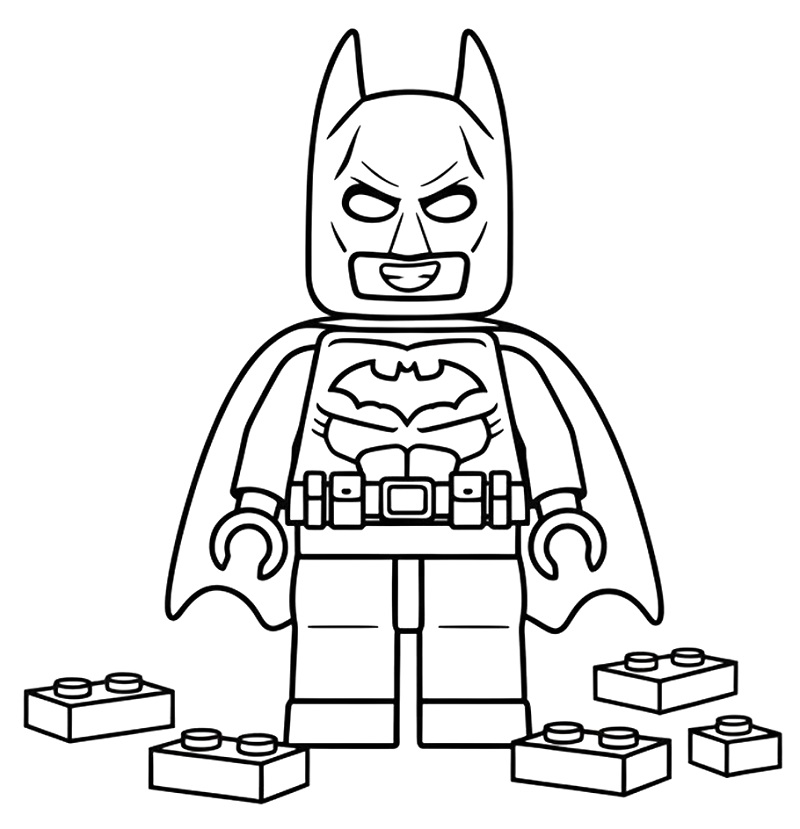 Lego Batman Smiling