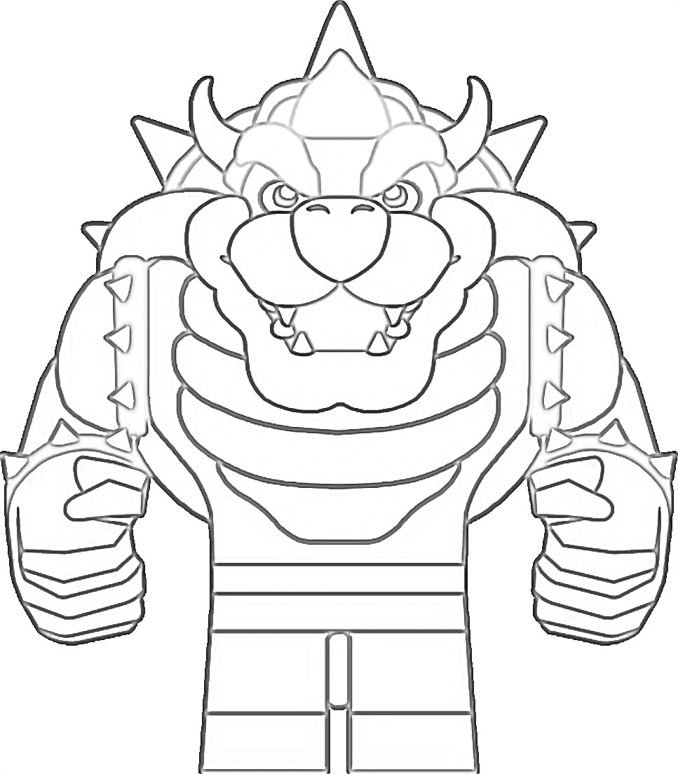 Lego Bowser 1