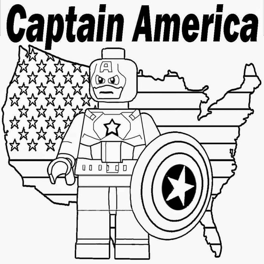 Lego Captain America