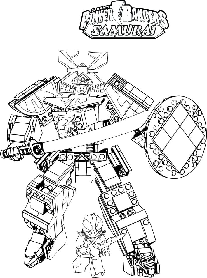 Lego Samurai Ranger